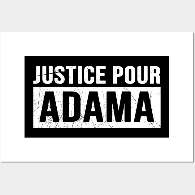 Justice Pour ADAMA Wall Art by CF.LAB.DESIGN